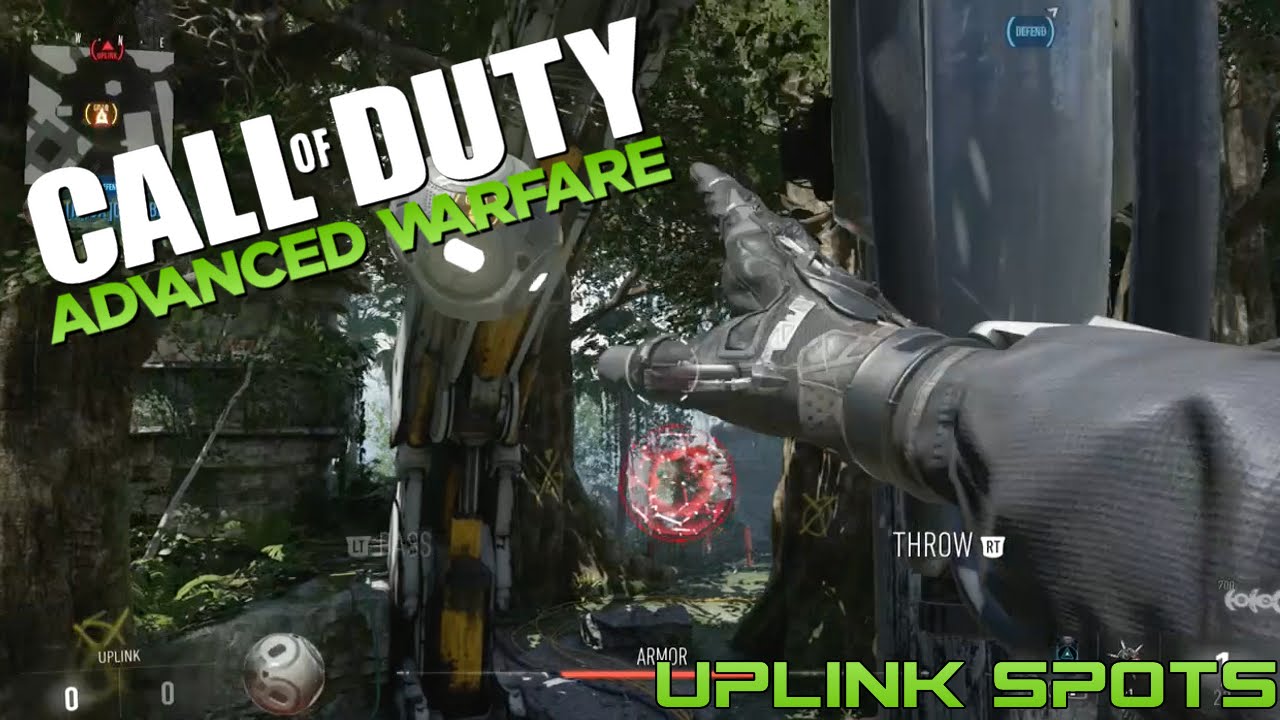 Advanced Warfare Instinct Uplink Throw Spots
