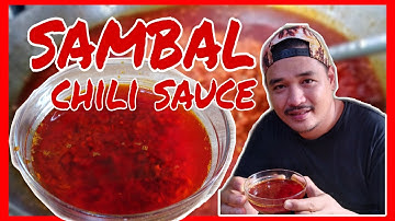 How to Cook Sambal Chili Sauce | Chef Jone