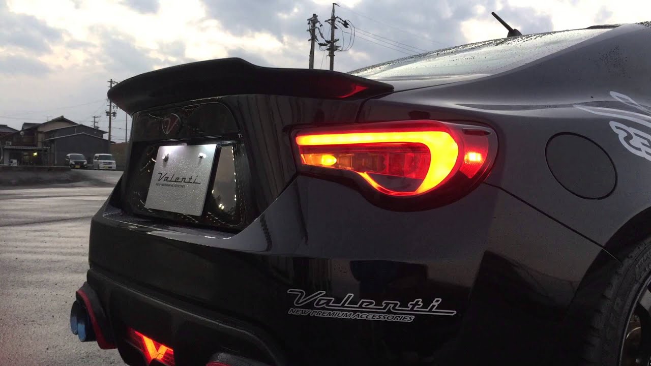 VALENTI JEWEL LED TAIL LAMP REVO for86 BRZ