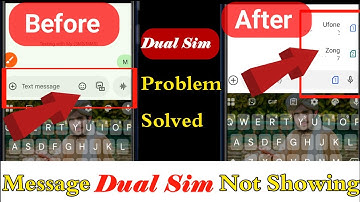 Dual Sim Option Missing in Message App 2025 | Default SIM Change Problem Solved in Android | Message