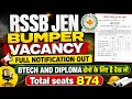 RSSB JEN Vacancy 2026 OUT | DETAILED INFORMATION |