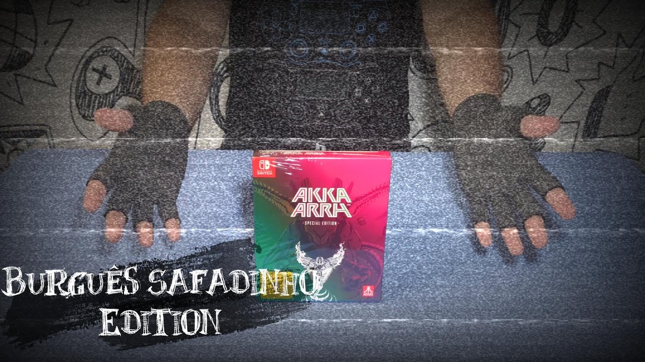 [Unboxing] Akka Arrh Special Edition [Switch][PT-BR]