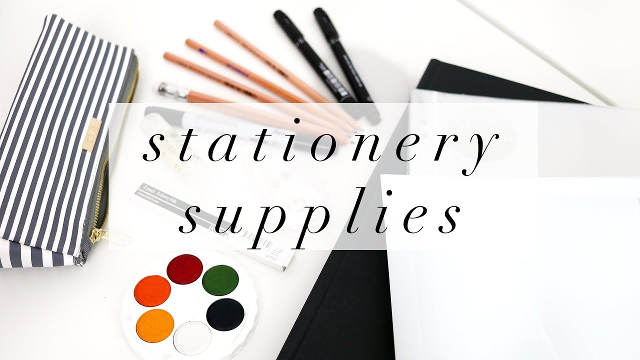 School Supplies Haul - University, College & School Stationery Supplies 2018