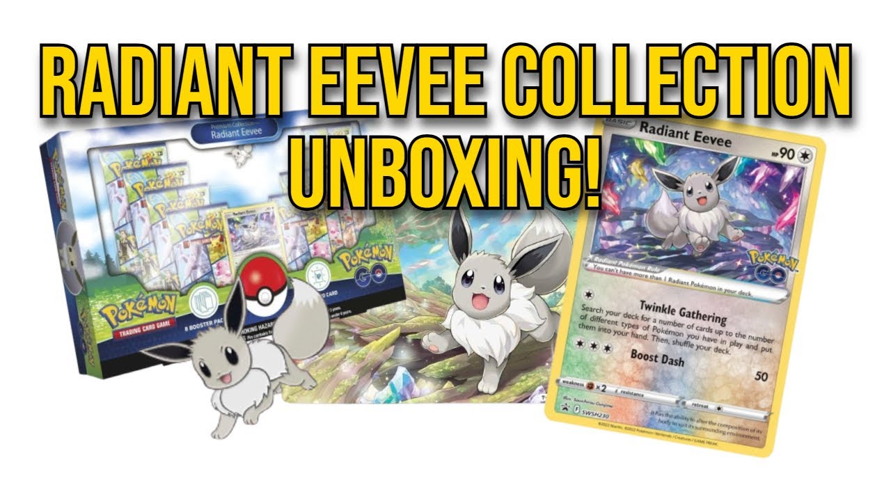 Pokémon Go Radiant Eevee Premium Collection Unboxing! - YouTube