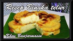 Resep Simpel cara membuat BINGKA TELUR khas Kalimantan Selatan (Wadai Banjar) - Durasi: 4.26. 