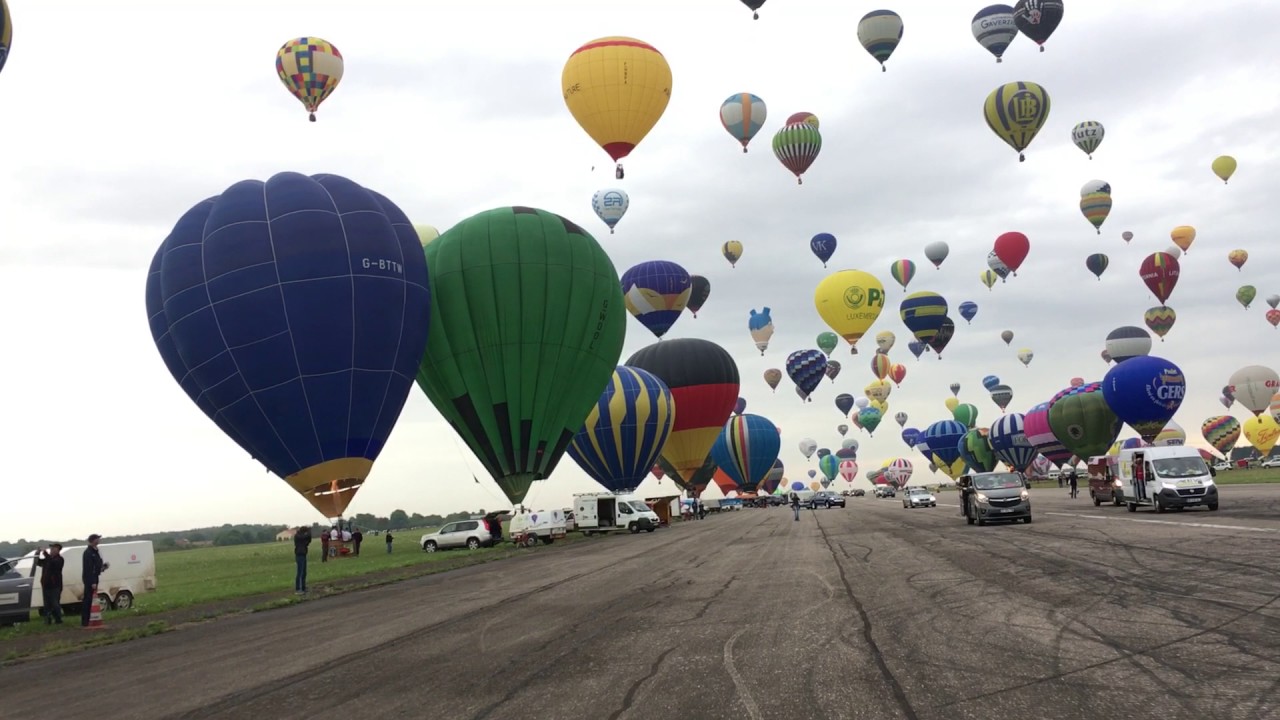 Mondial Air Ballons 456 Montgolfieres Youtube