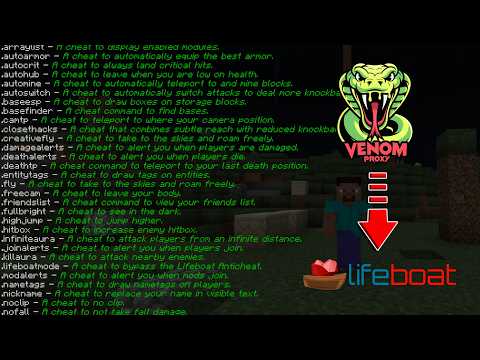 How to Connect to Venom Proxy on Lifeboat Minecraft (Xbox/PS5/iOS/Android/PC/Nintendo)