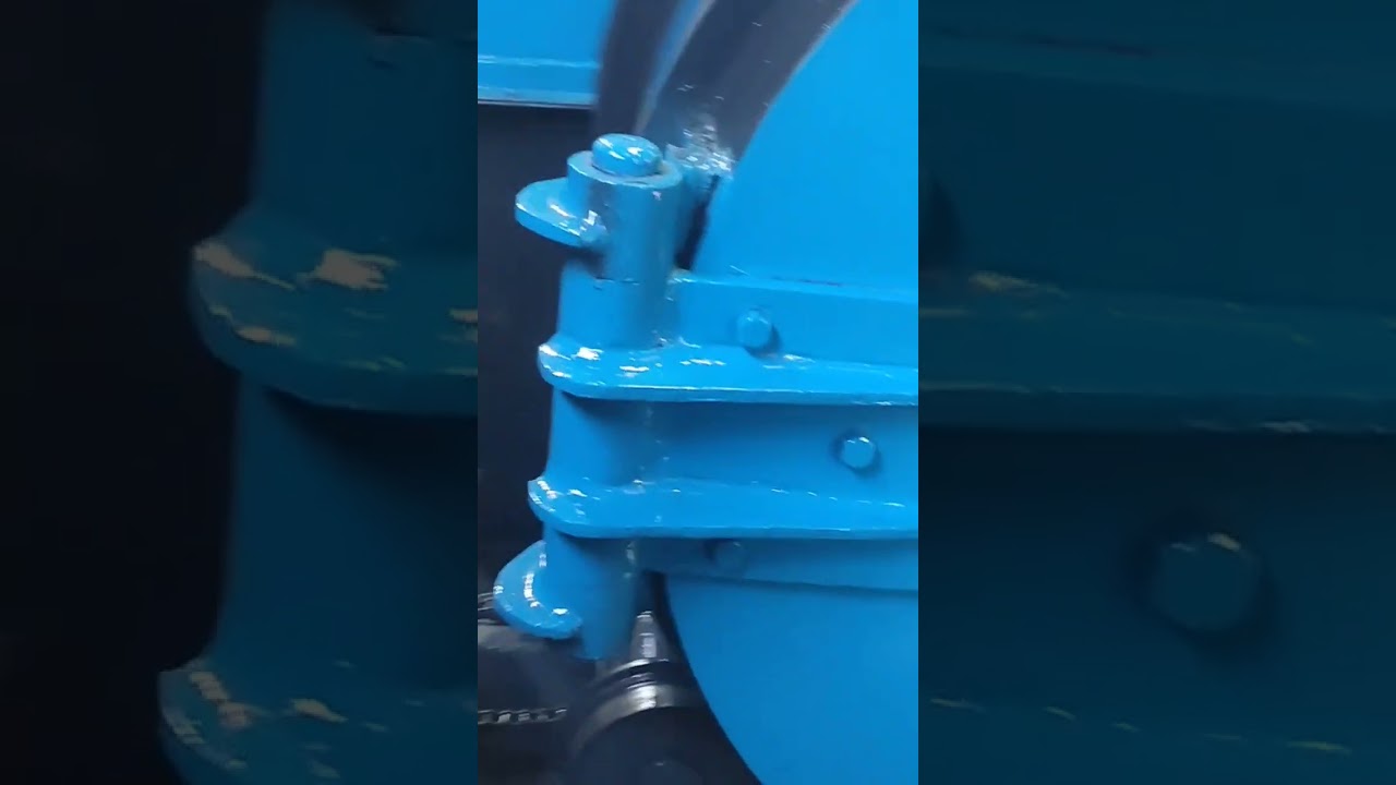 # Rotary Barrel type shot blasting machine 36"#