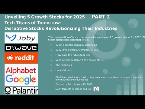 5 Growth Stocks You Can't Ignore in 2025 (Part 2) - YouTube