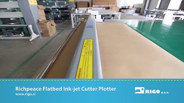 Richpeace Flatbed Ink jet Plotter/Cutter