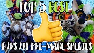 The Top 5 Best Species for Fursuit Pre-mades