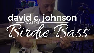 David C. Johnson plays The Birdie Bass