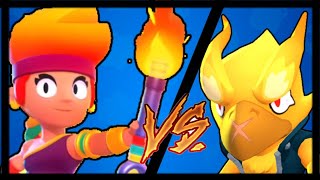 New brawler Amber vs crow fénix - fuego cruzado