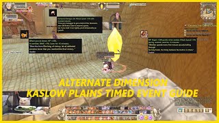 Grand Fantasia AD Kaslow Plains Timed Event Guide (permanent + archivable consumables!) screenshot 1