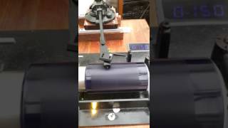 My Electric Cylinder Phonograph I Have Created - First Test