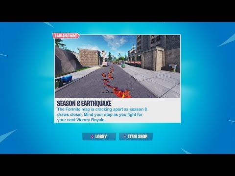 Season 8 Earthquake Ev!   ent Custom Matchmaking With Subs Fortnite - season 8 earthquake event custom matchmaking with subs fortnite season 8 countdown game videos