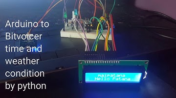Arduino Speech Recognition with Bitvoicer and Python