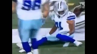 Cowboys DB Byron Jones pops knee back in place and continues to play😧️ screenshot 5