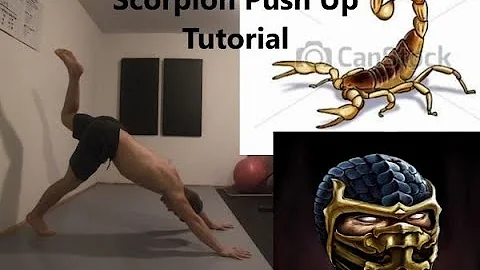 Scorpion Push Ups Tutorial