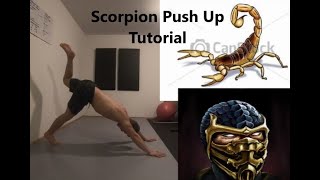 Scorpion Push Ups Tutorial