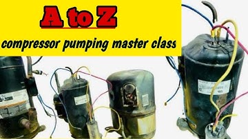 How much minimum pumping required for cooling | Ac compressor pumping  testing | हिन्दी اردو