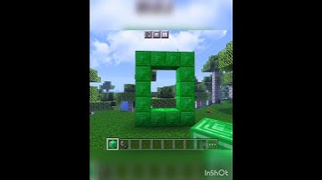 Emerald Portal in Minecraft No mod!!!! |#short #build #minecraft #instagram