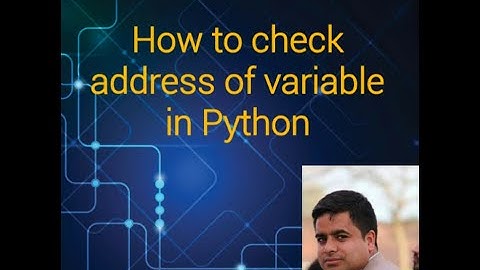How to Access the Address of a Variable in Python