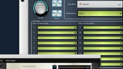 ZOOMR16 Interface Ubuntu 16.04 Ardour Multitrackrecording Calf Audioeffect