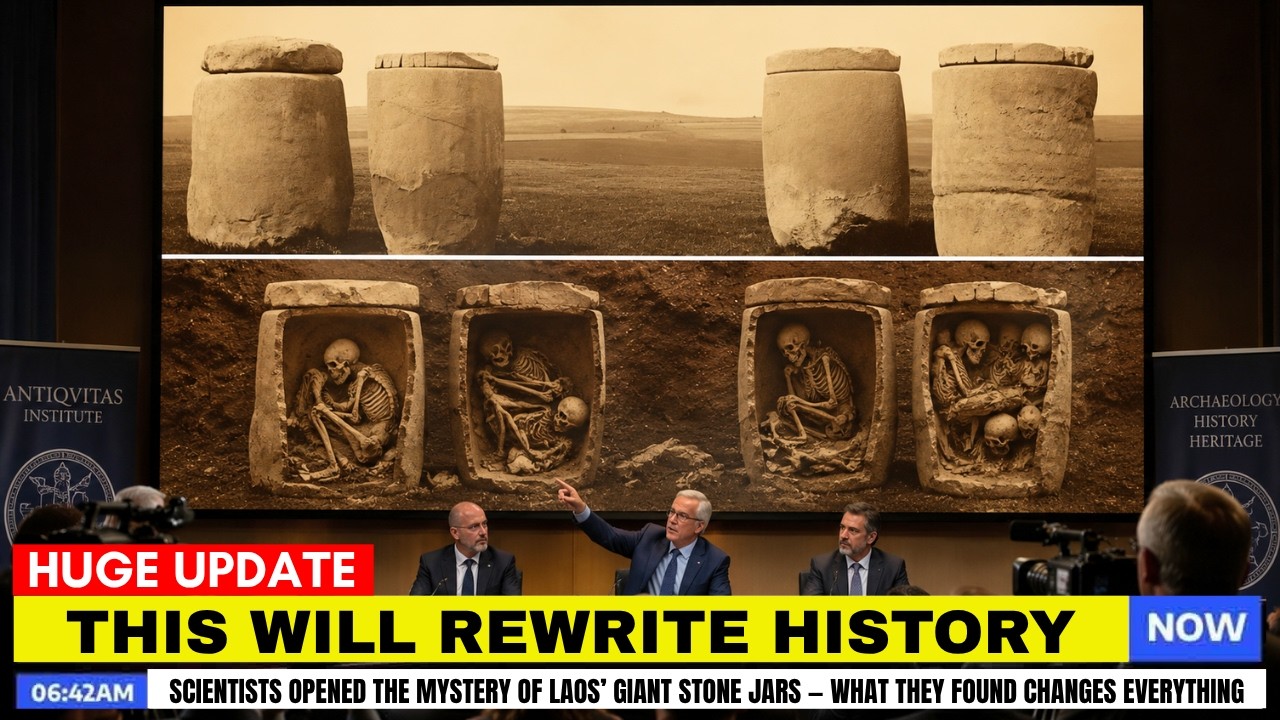 Scientists Opened the Mystery of Laos’ Giant Stone Jars — What They Found Changes Everything
