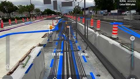 High-accuracy Augmented Reality for civil construction projects