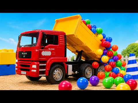 How does a truck work? Let's find out with a toy truck!