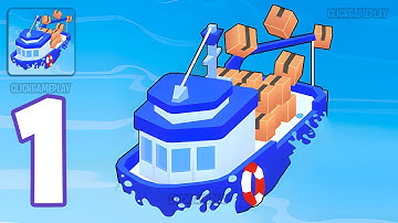 Seaport Master Gameplay Walkthrough Part 1 - Tutorial Success Seaport Manager (Android,iOS)
