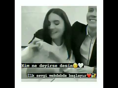 Kim nə deyirsə desin😌🤍İlk sevgi məktəbdə başlayır ❤️🔐