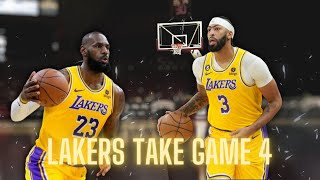 Lakers avoid Elimination with a 119 -108 Victory in Game 4 Ep. 26