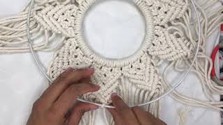"DIY Macrame Dream Catcher Tutorial | Create Your Own Boho Dreamcatcher"