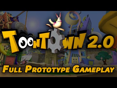 Toontown 2.0 Prototype Gameplay