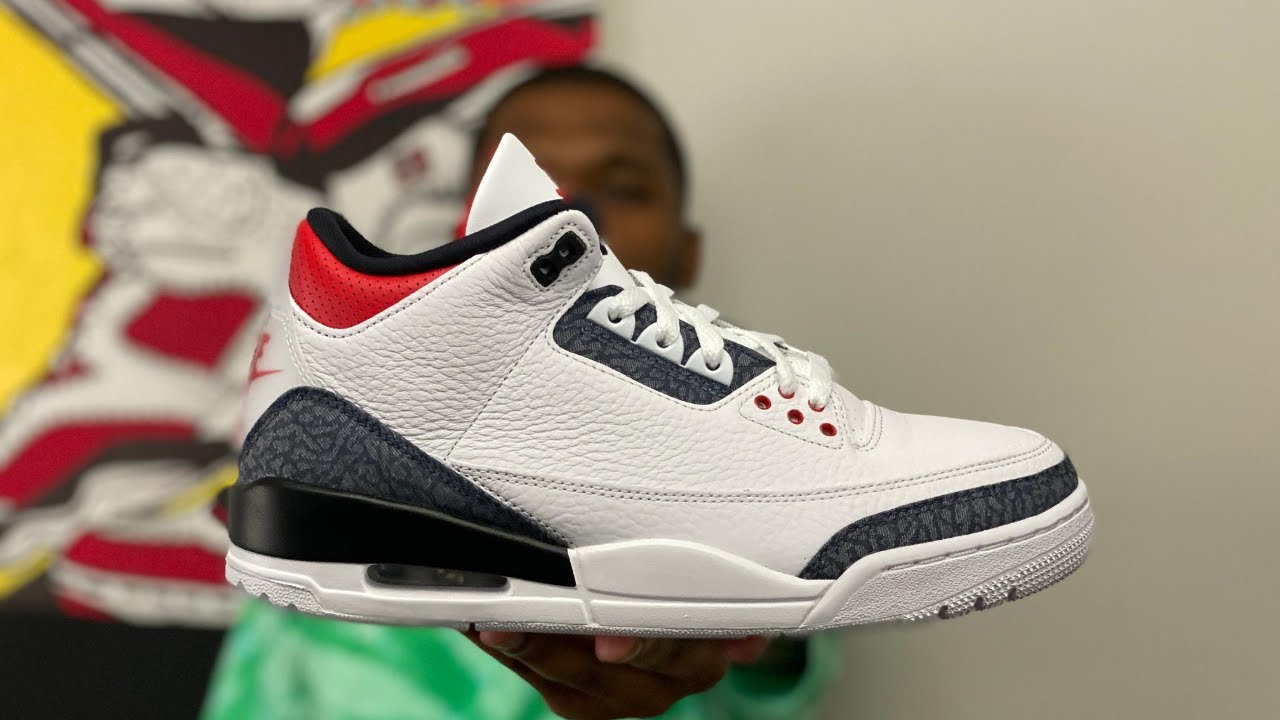 The AIR JORDAN 3 FIRE RED DENIM Is..... - YouTube