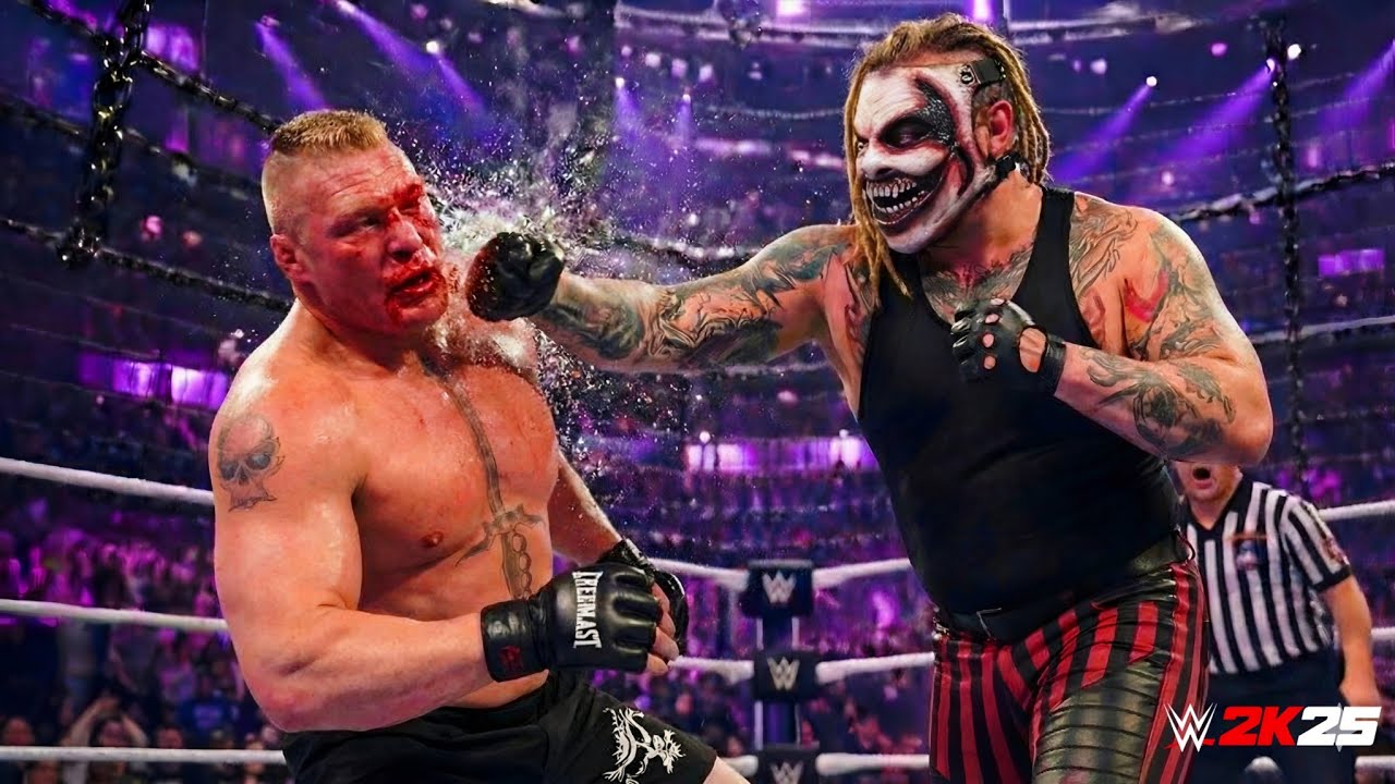 🔥Брок Леснар против Брэя Уайатта (The Find) • Elimination Chamber • Полный матч WWE 2K25