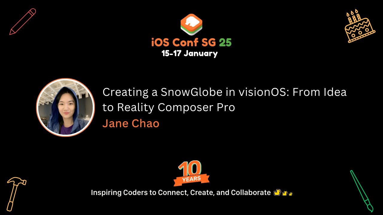 Creating a SnowGlobe in visionOS: From Idea to Reality Composer Pro