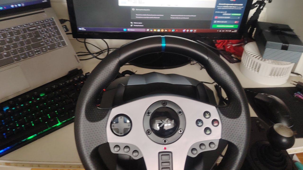 Unboxing și settings volan pxn v9