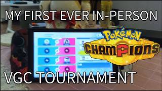 My First in-person Pokemon Champion VGC Tournament