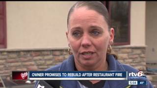 Owner promises to rebuild Kokomo business after fire