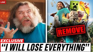 Jack Black’s SHOCKING Reaction After Minecraft Movie DISAPPEARS From Theaters!
