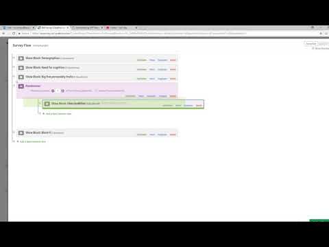 Video: Bagaimana Anda memindahkan blok di qualtrics?