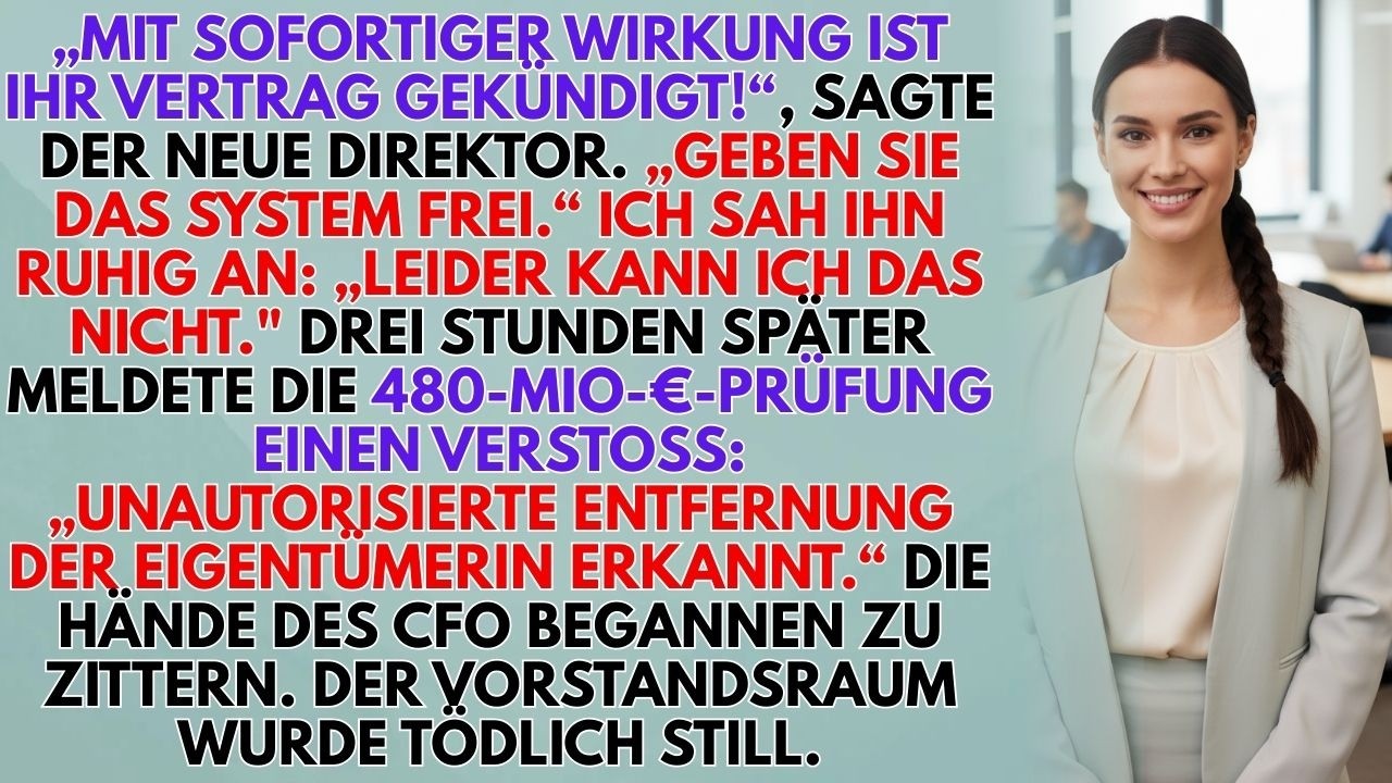 Sie Kündigten Mich – Ich Entfesselte Eine 480-Mio-€-Compliance-Prüfung 💼