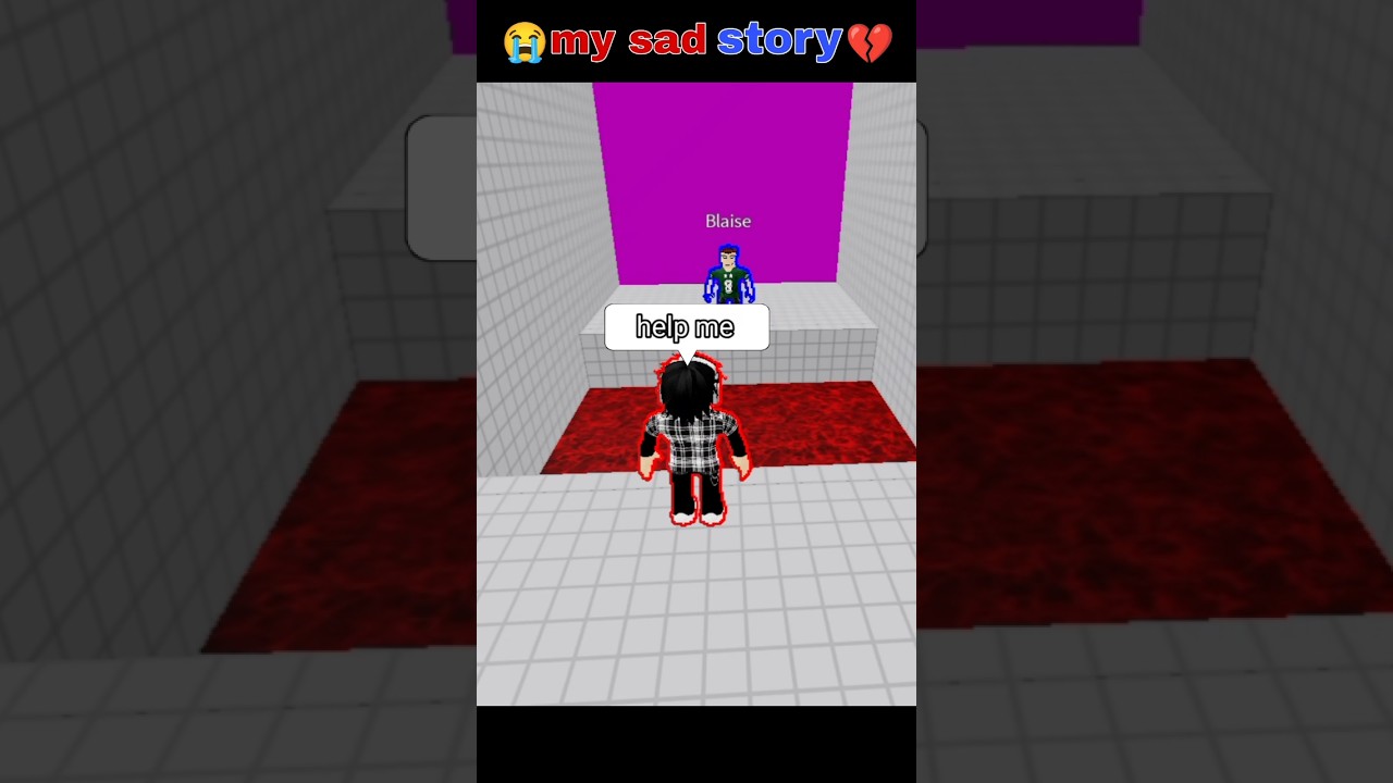 Roblox sad story 💔Broken by Two, Saved by Another