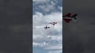 ✈️🐴 P-51 Mustang and F-16 Heritage Flight 2024 Reno Air Races #airplane #aviation #warthunder