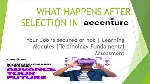 ACCENTURE TFA EXAM |HOW TO CLEAR TFA EXAM IN 1ST ATTEMPT LEARNING MODULES | FOR FRESHERS