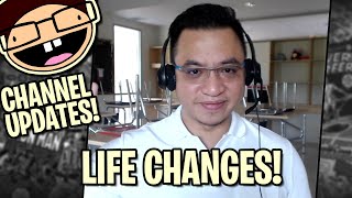 BIG LIFE CHANGES (Look, I'm recording in my classroom!) | Channel Updates