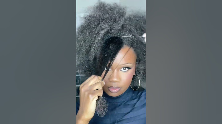 Des boucles sur les cheveux crépus ?!